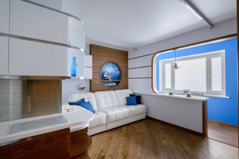 Интерьер яхты в квартире