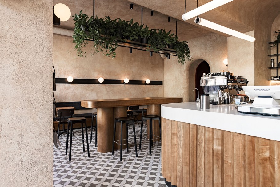 Интерьер кофейни бехайнс