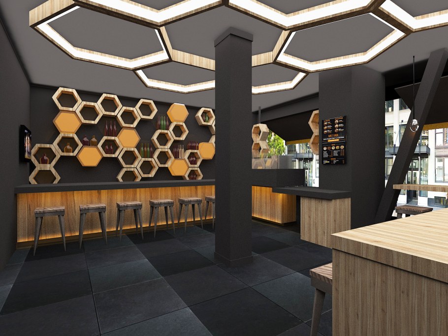 Интерьер кафе, кофейни