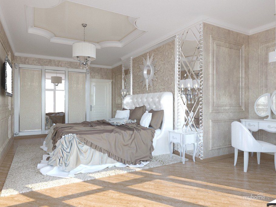 Спальня в стиле ар деко