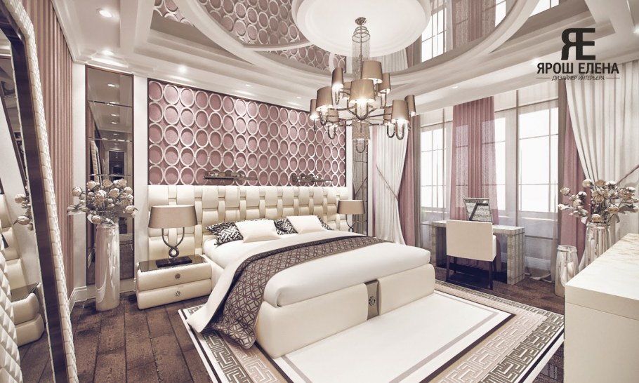 Спальня в стиле арт деко