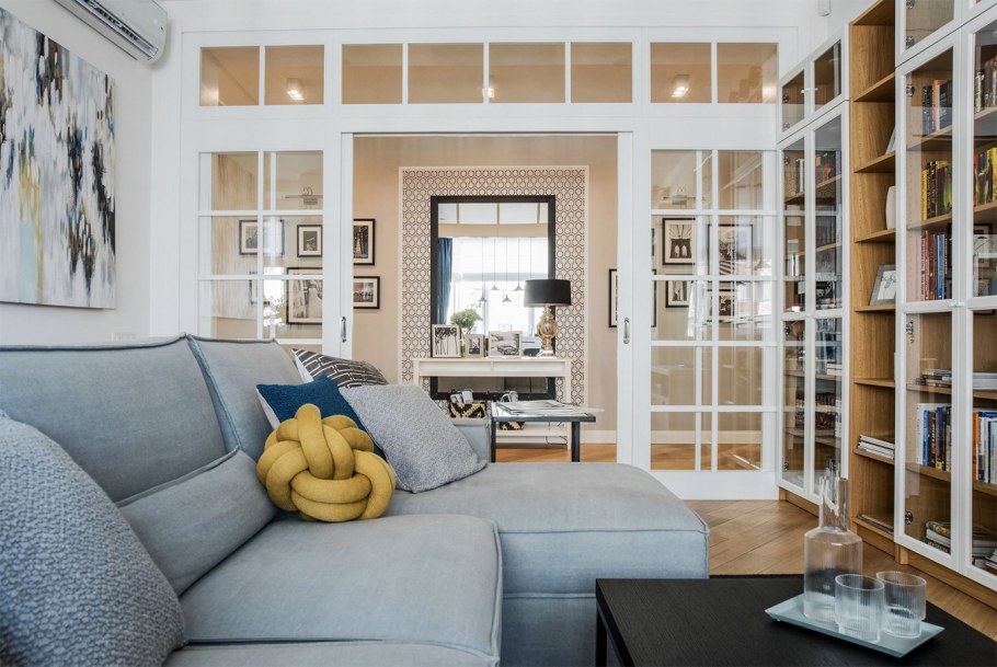 Металлические перегородки в интерьере