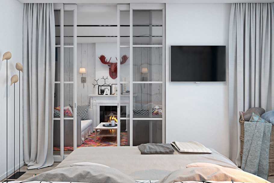 Разделить комнату перегородкой