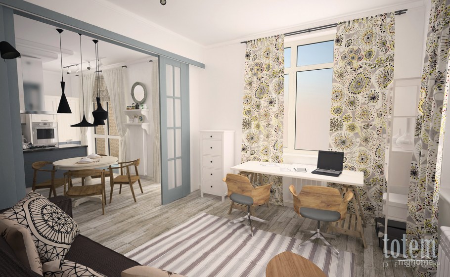 Перегородки в скандинавском стиле