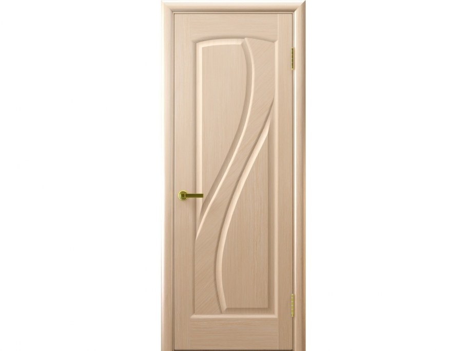 Двери беленый дуб в интерьере