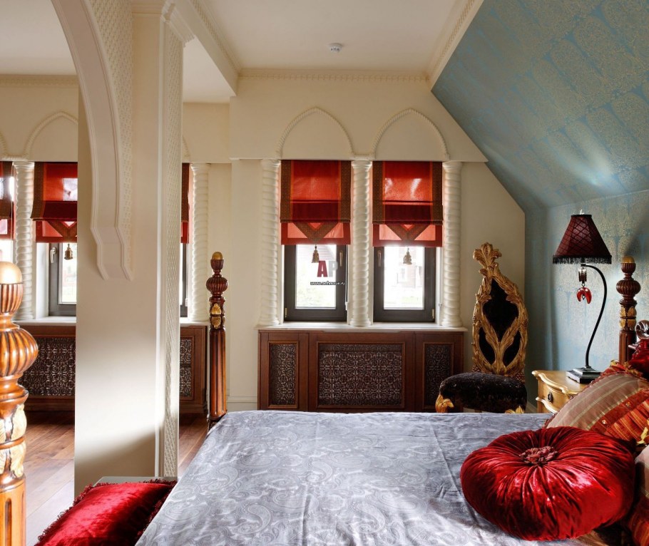 Мансарда в марокканском стиле