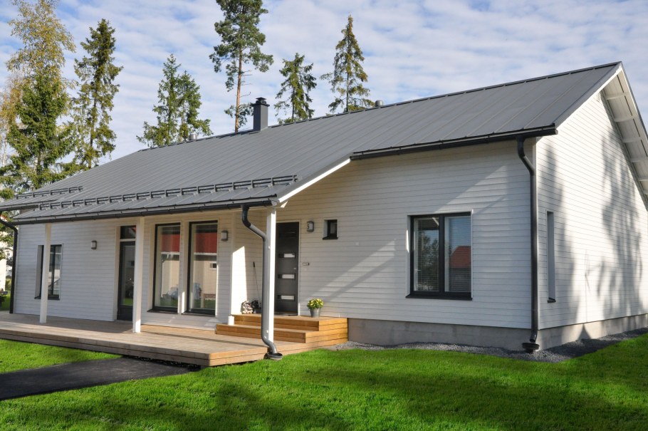 Фасады финских домов