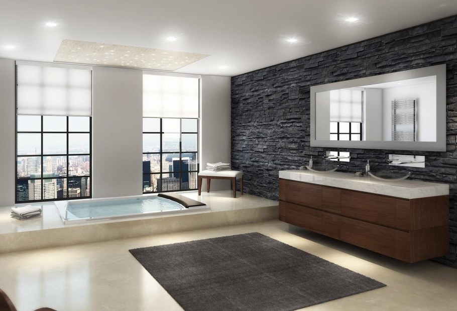 Ванная комната с джакузи