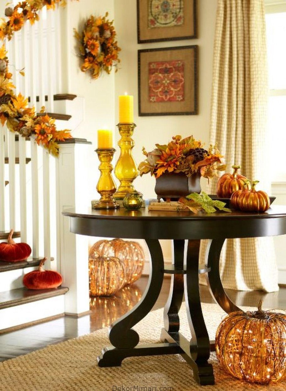 Осенний интерьер