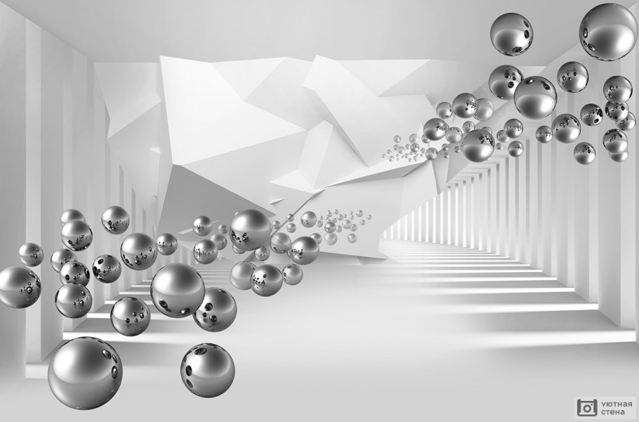 Десинг студио фотообои 3д