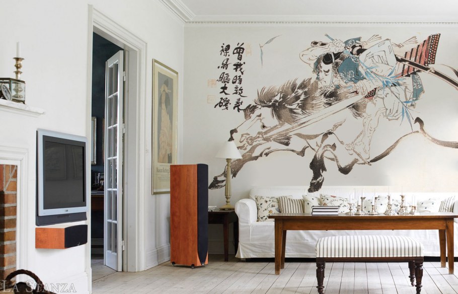 Живопись на стенах в интерьере