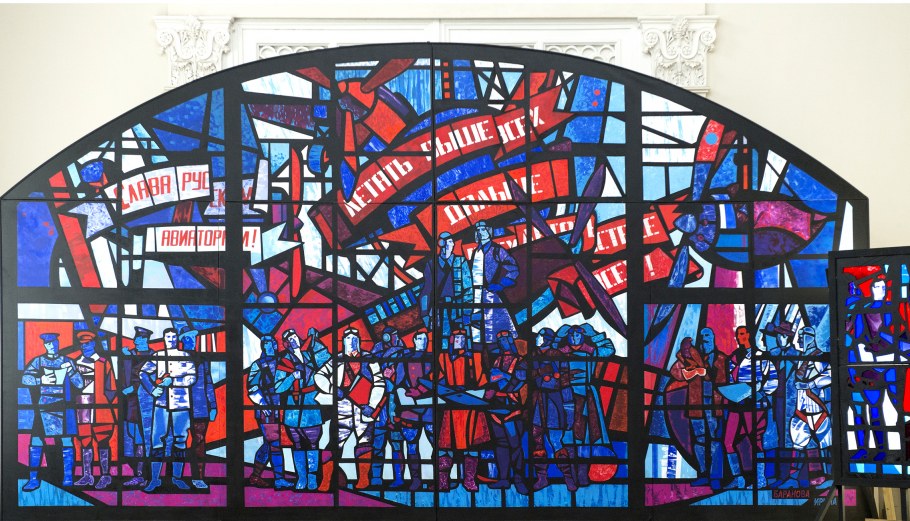 Монументальные виды искусства витраж