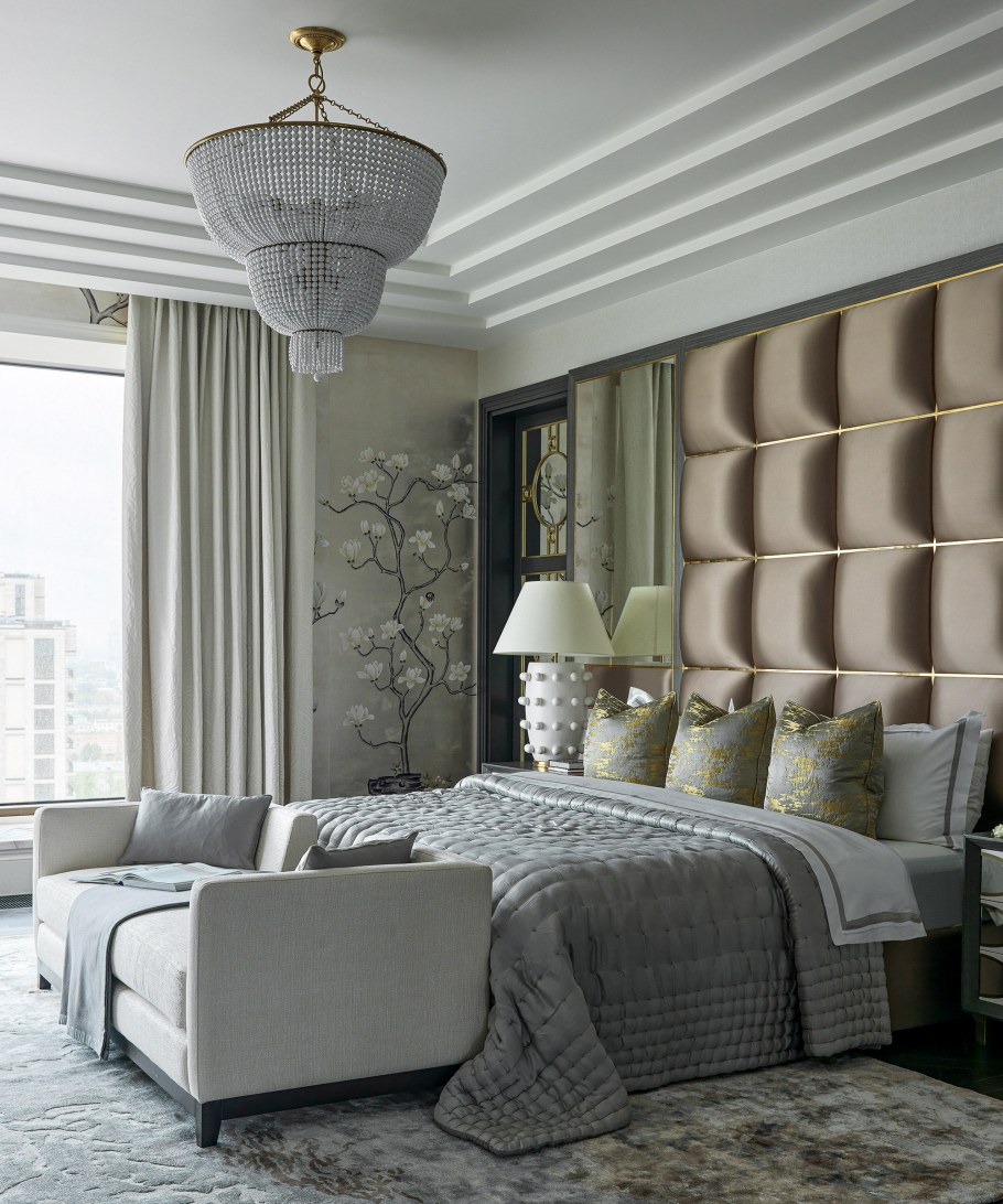 Спальня в стиле современной классики