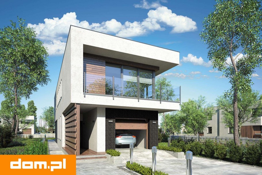 Дом с плоской крышей