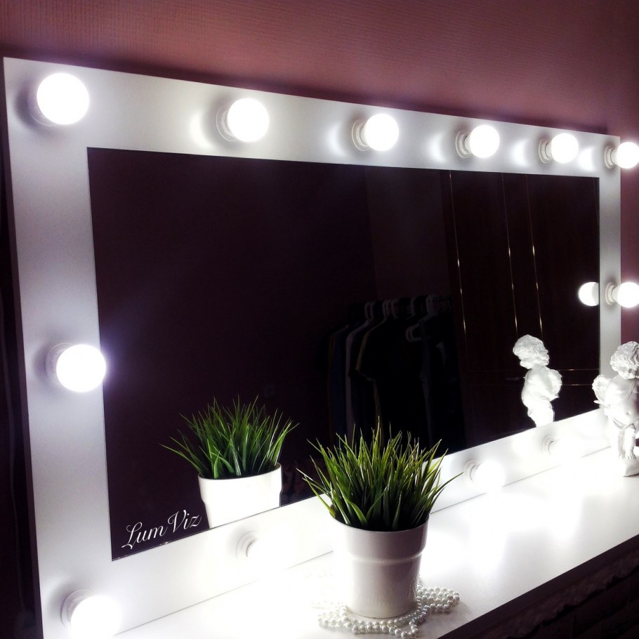 Гримёрное зеркало с подсветкой 150/50