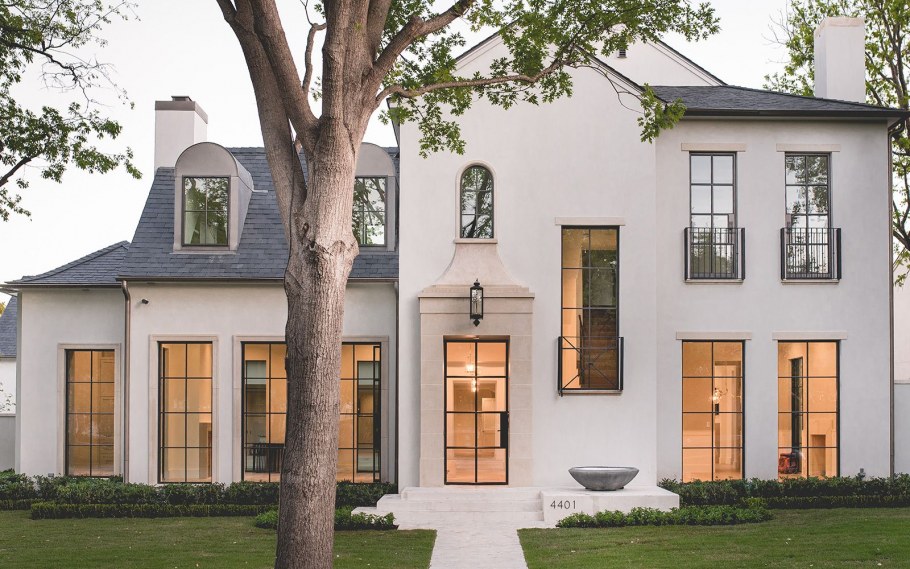 Французские окна фасад