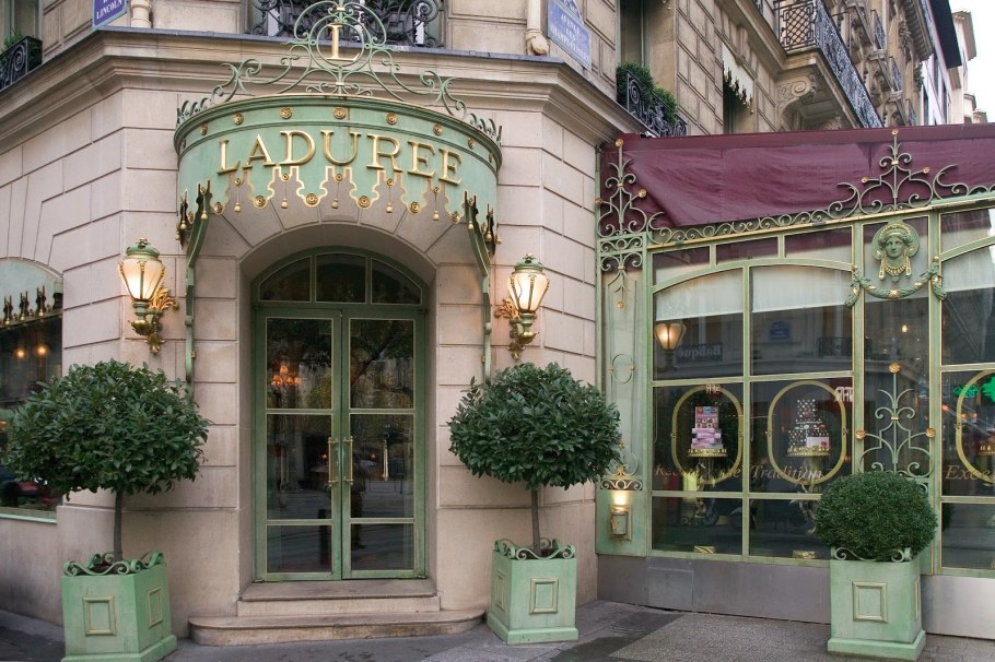 Кафе Laduree Париж