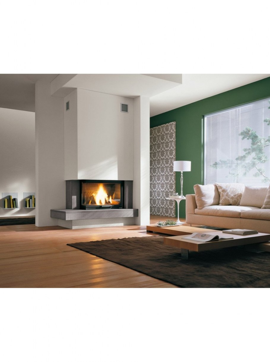 Камин дровяной Модерн