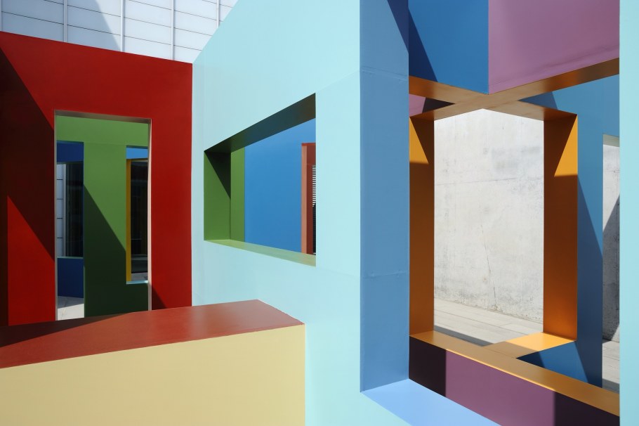 Цвет конструктивизм в архитектуре
