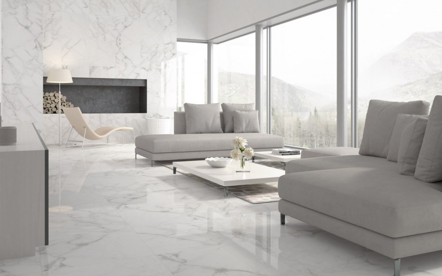 Керамогранит Creto Calacatta Extra белый 60,7х60,7