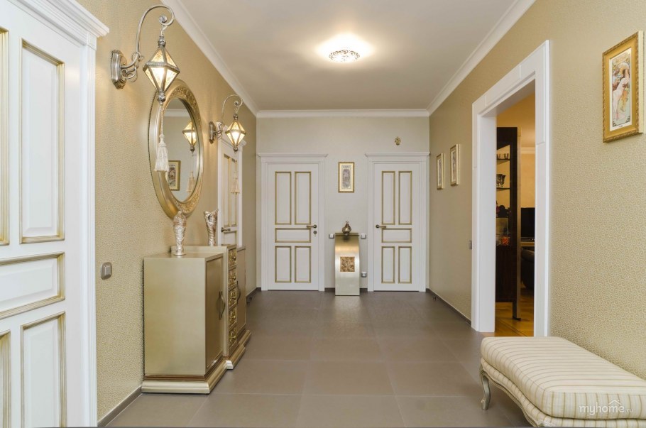 Коридор в стиле арт деко