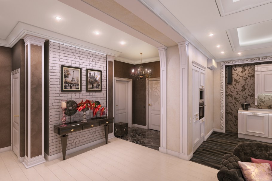 Шкаф в стиле арт деко