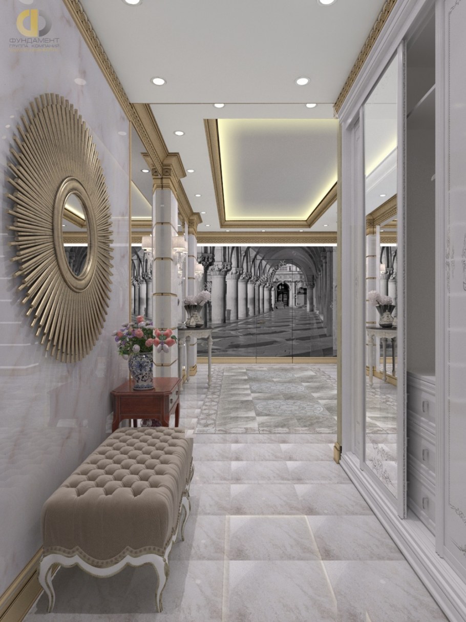 Прихожая ар деко