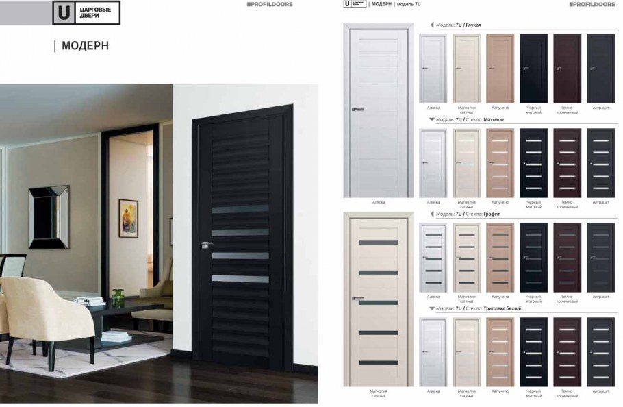 Дверное полотно VELLDORIS trend 5p капучино глухое экошпон 720x2000 мм