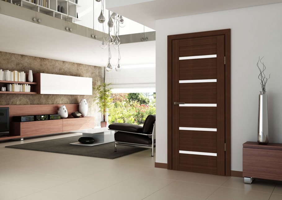 Двери профиль Дорс в интерьере квартир