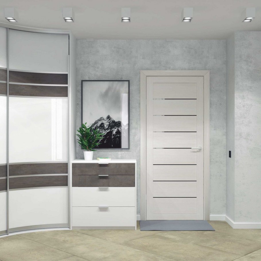 Дверь межкомнатная Мадрид темный Кипарис