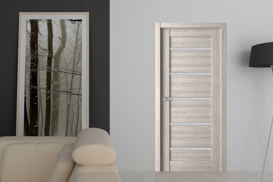 Дверь межкомнатная лайн дуб Бриг