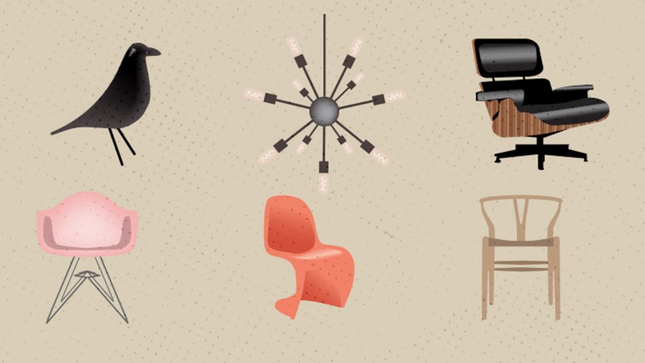 Яркие предметы интерьера