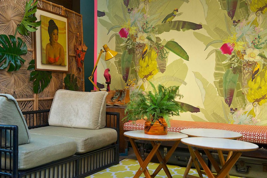 Тропические мотивы в интерьере