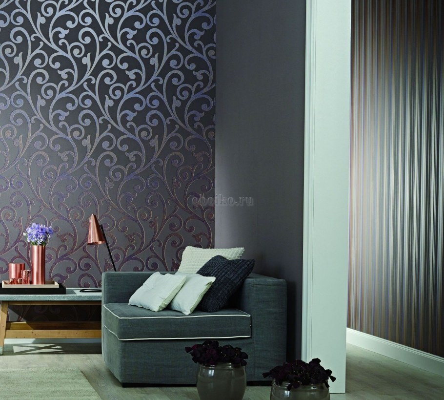 Обои Marburg ornamental Home XXL В интерьере