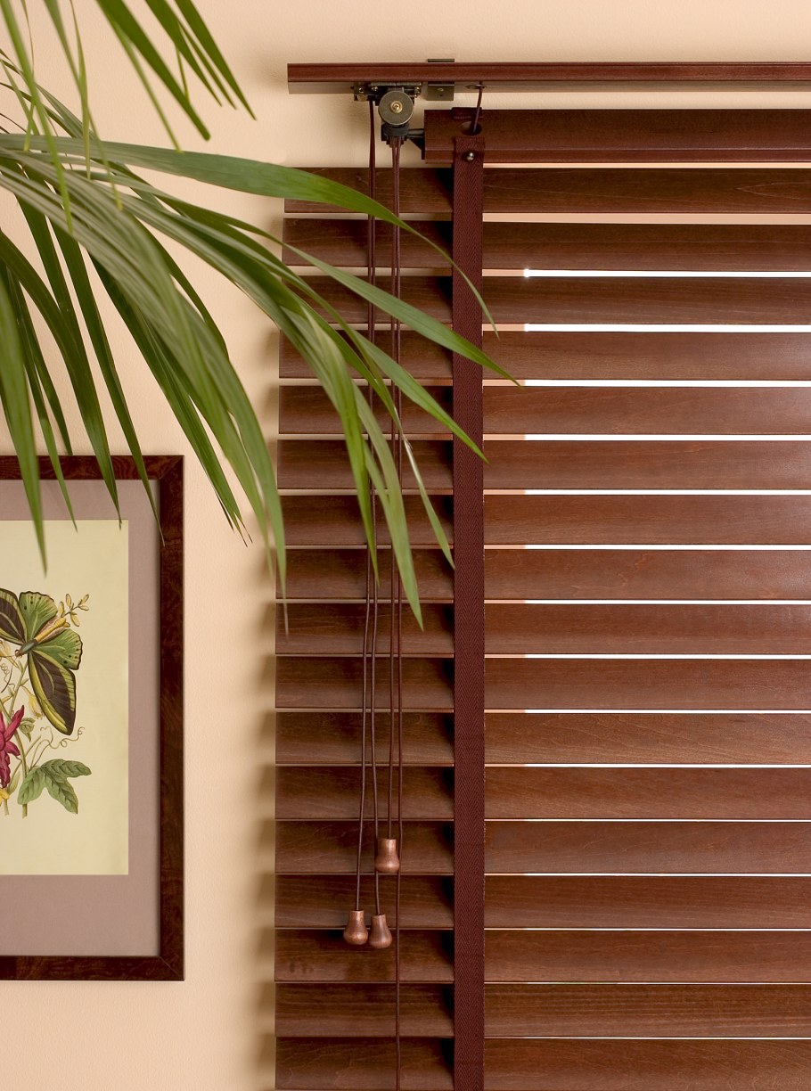 Жалюзи деревянные горизонтальные