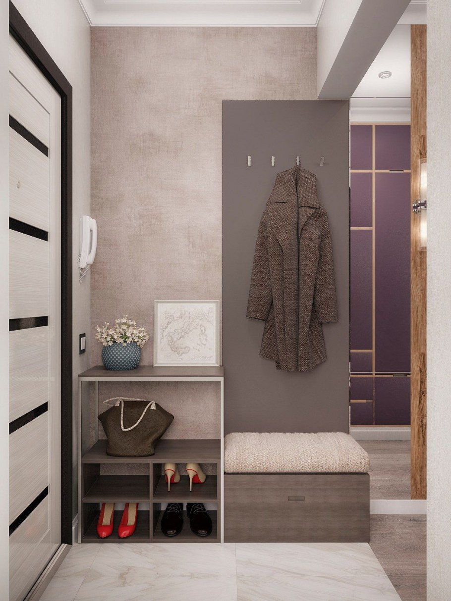 Современный интерьер коридора