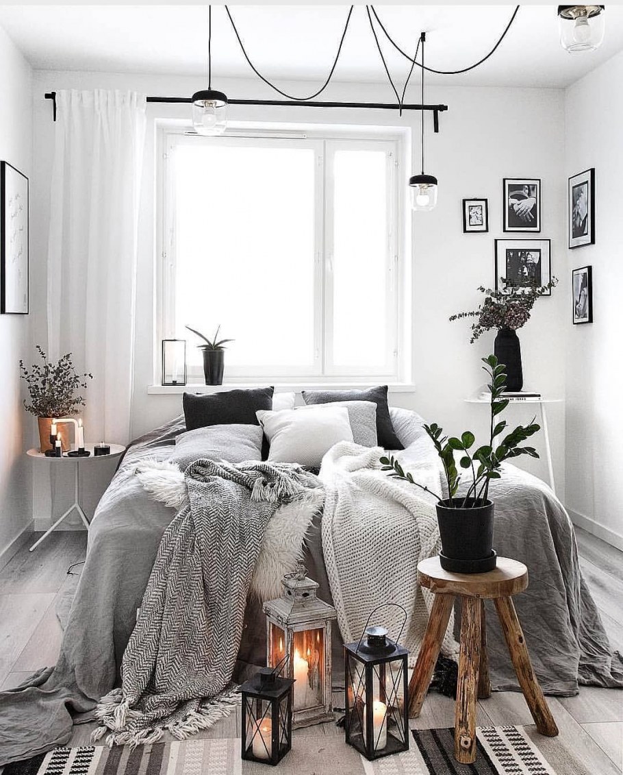 Спальни икеа бохо