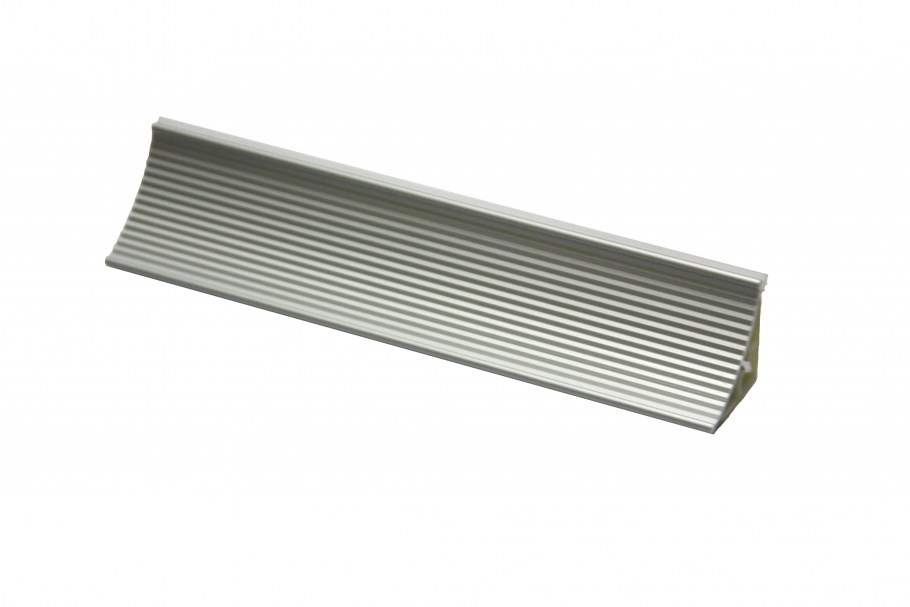 Плинтус алюминиевый вогнутый (Элит-2)