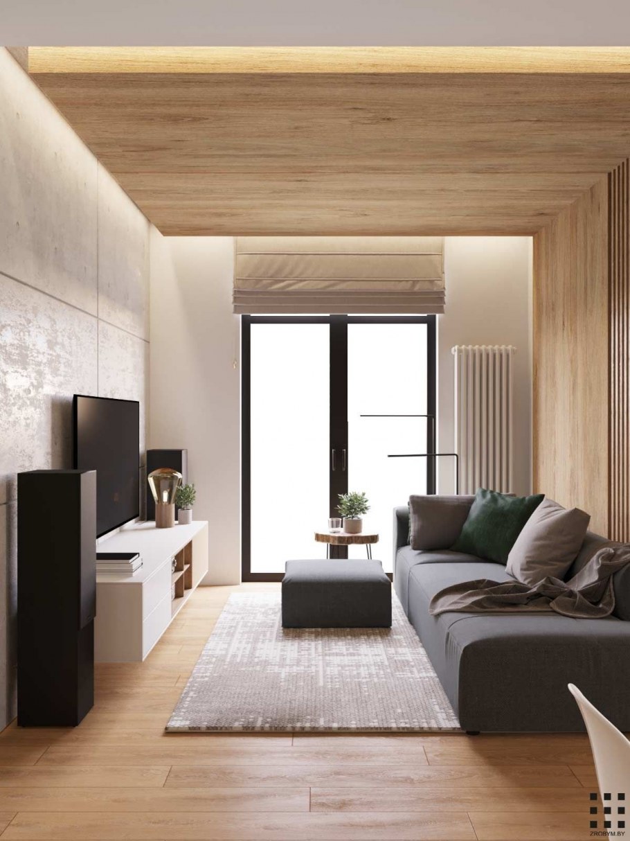 Гостиная в минималистическом стиле