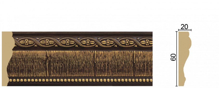 Как клеить интерьерный багет