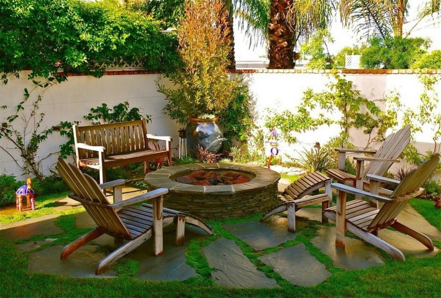 Место отдыха на даче