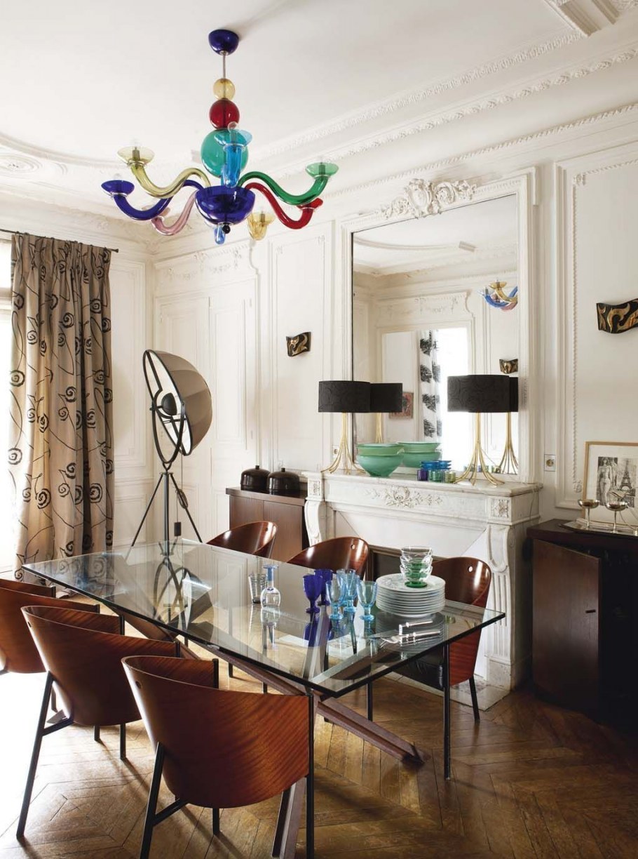 Люстра в парижском стиле