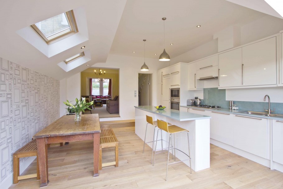 Планировка вытянутой кухни