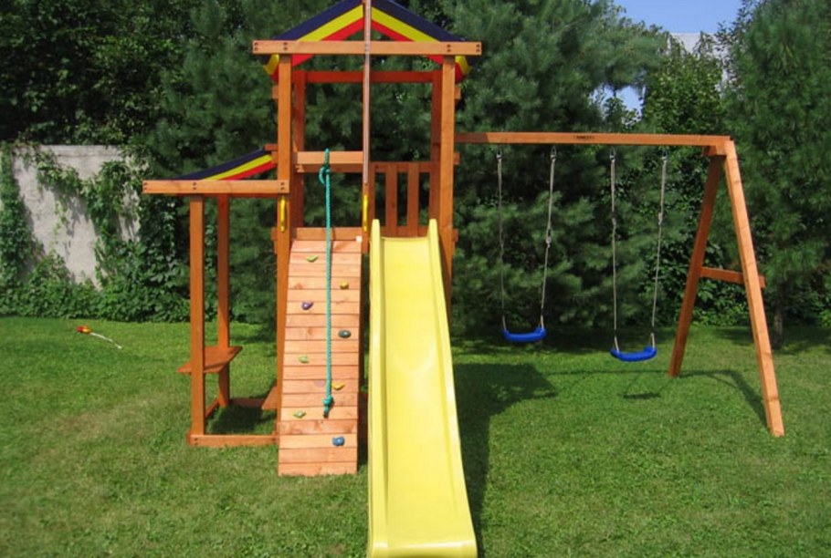 Деревянные игровые комплексы