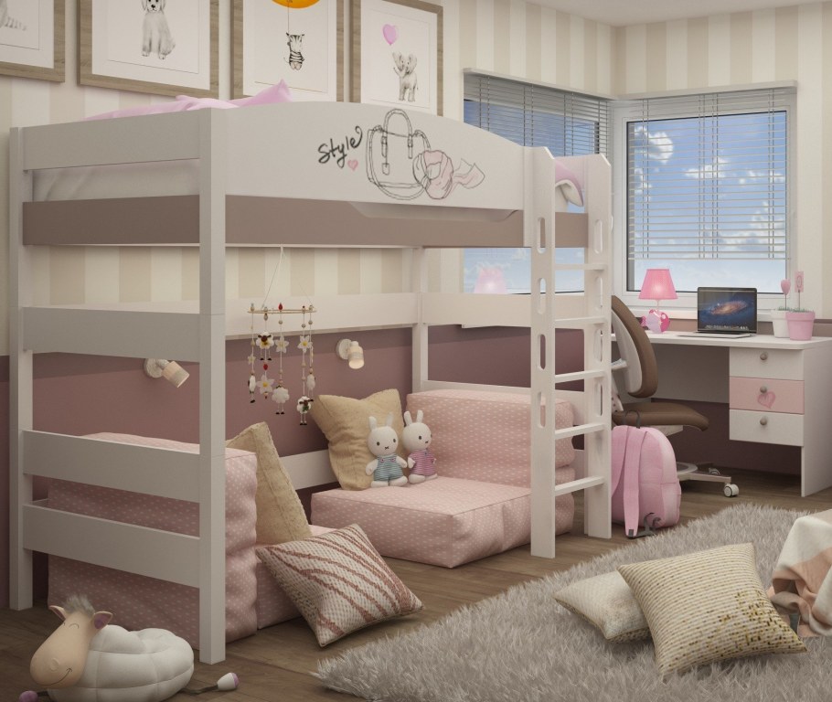 Кровать домик little Home