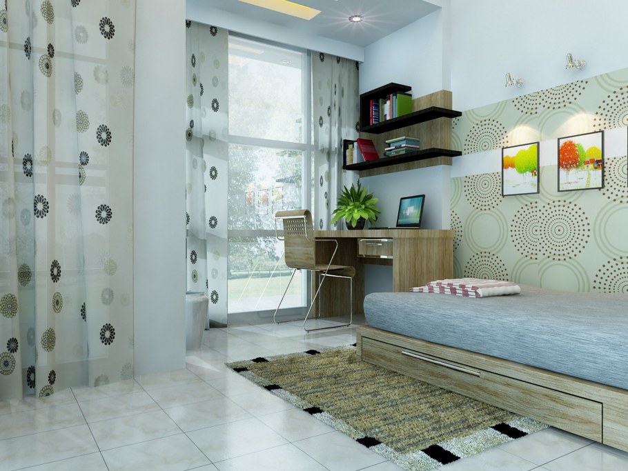 Современная комната для девушки