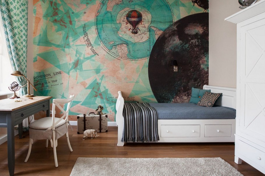 Обои для детской подростковой комнаты