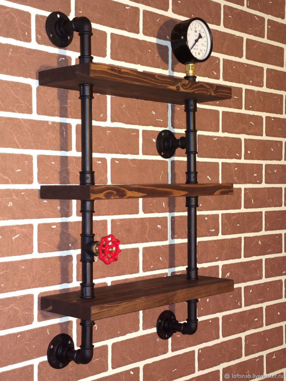 Книжные стеллажи Loft Steampunk