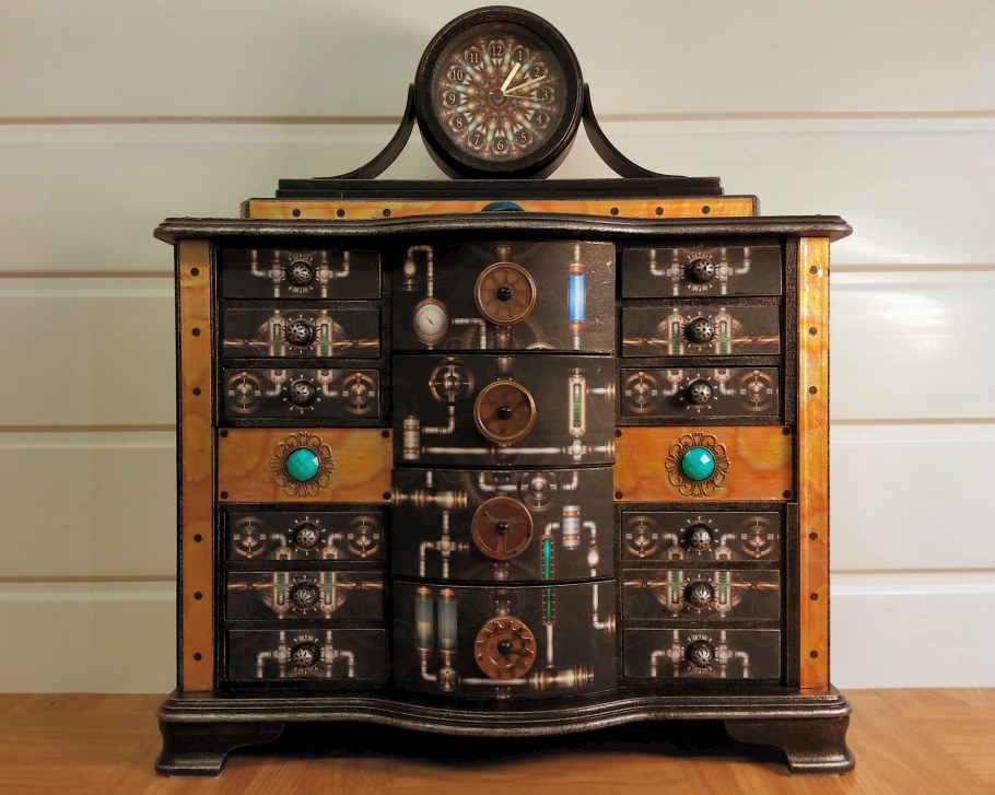 Шкаф стимпанк