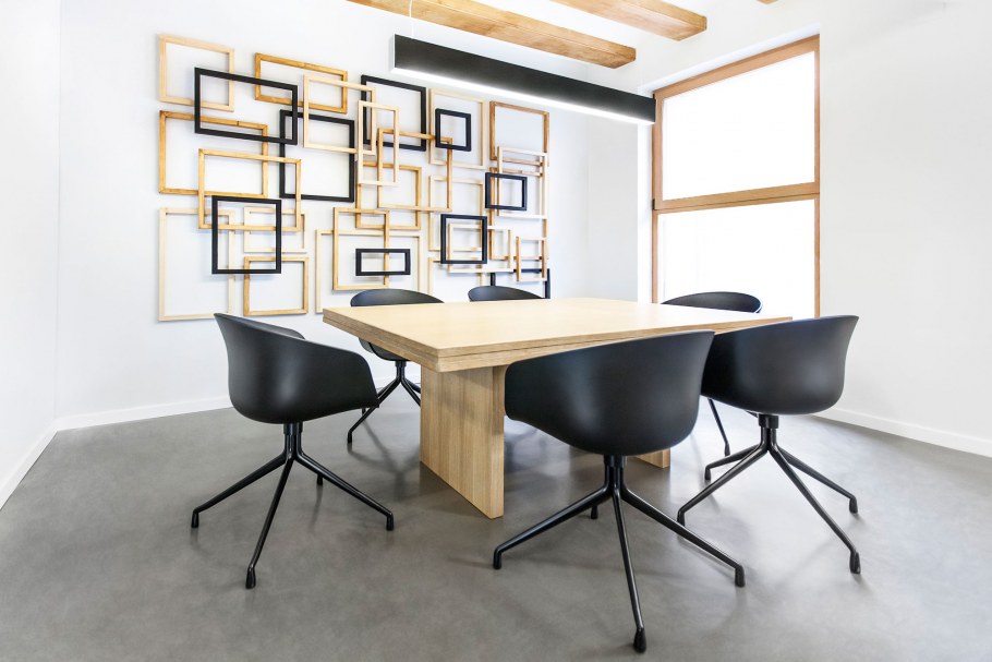 Стена оформление необычное полушар